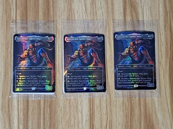Magic the Gathering Marvel Legends Spectacular Spider-Man Battle Damaged Cards. - Image 1