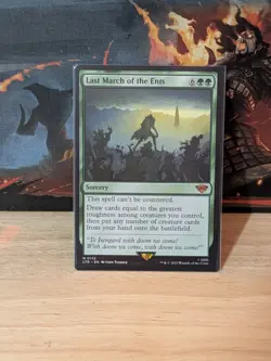 Last March of the Ents #172 Lord of the Rings LTR Magic MTG - Image 1