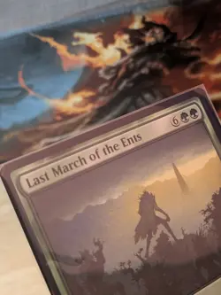 Last March of the Ents #172 Lord of the Rings LTR Magic MTG - Image 3