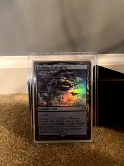 MTG Otawara, Soaring City Kamigawa: Neon Dynasty 271/302 Foil Rare - Image 1