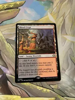 Blood Crypt MTG ECL Rare 0262 Near Mint - Image 1