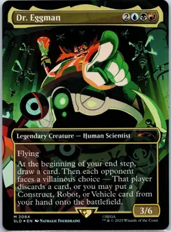 Dr. Eggman M Secret Lair Drop Series 2084 NM - Image 1