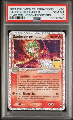 POKEMON GARDEVOIR Celebrations Classic Collection PSA 10 GEM MINT - Image 1