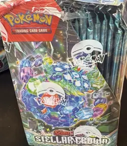 Stellar Crown Pokemon Booster Box 36 packs! Factory Sealed 1 box limited deal! - Image 2
