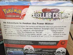 Stellar Crown Pokemon Booster Box 36 packs! Factory Sealed 1 box limited deal! - Image 3