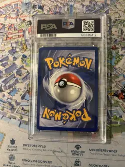 2000 Pokemon Black Star Mew Holo Promo Pokemon League #9 PSA 8 Cert# 138820312 - Image 4