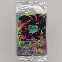 SEALED STAMPED HOLO BULBASAUR MEGA EVOLUTION 133/132 NM POKEMON - Image 1
