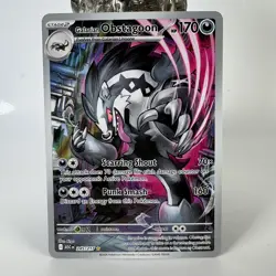 Pokemon TCG Ascended Heroes Galarian Obstagoon Illustration Rare 245/217 NM - Image 1
