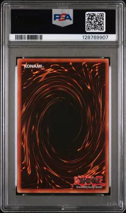 YUGIOH DARK MAGICIAN Ultra Rare Holo SDY-006 PSA 6 EXCELLENT - Image 2