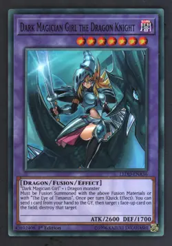 YugiOh : Dark Magician Girl The Dragon Knight - LEDD-ENA36 - Com 1st Edt NrMt-Mt - Image 1