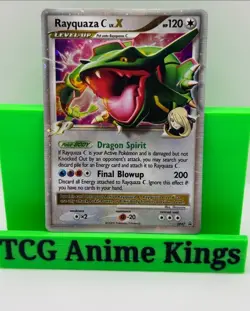 Pokemon Rayquaza C LV.X Holo Rare Card Supreme Victors Series 146/147 - Image 1