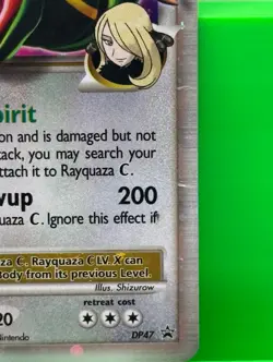 Pokemon Rayquaza C LV.X Holo Rare Card Supreme Victors Series 146/147 - Image 2