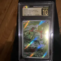 Pokemon CGC Pristine 10 Caterpie Art Rare Holo 172/165 Card 151 Japanese - Image 1