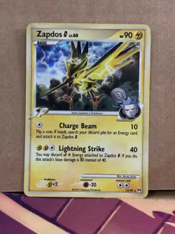 Zapdos G 12/99 Holo Rare Arceus Pokemon Card - Image 1