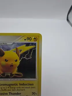 2007 Pokemon TCG DP21 Raichu Black Star Promo Holo Card Diamond & Pearl - Image 3