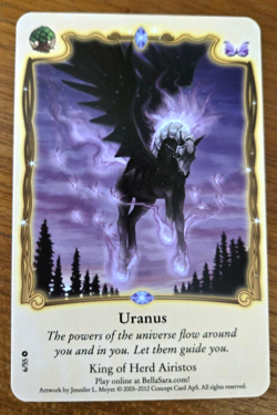Bella Sara URANUS Card Single 6/55 Herds from North of North Common - Image 1