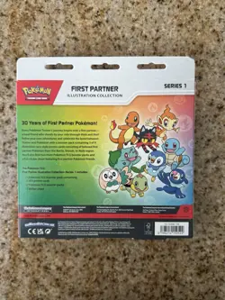 Pokemon First Partner Illustration Collection Series 1 Promo Cards Set - Image 2