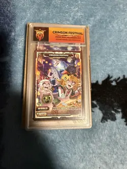 Gamersupps SLAB UPGRADE – Crimson Festival VCard Promo Card [NON-HOLO] - Image 1