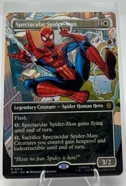 [1x] Spectacular Spider-Man (0014) - Foil - Borderless Near Mint, English UB: Sp - Image 1