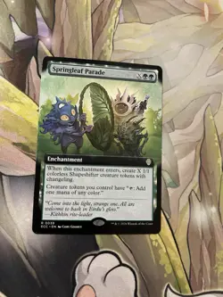 Springleaf Parade (Extended Art) Commander: Lorwyn Eclipsed 039 NM - Image 1