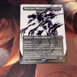 Phyrexian Obliterator X1 Mtg Phyrexia All Will Be One Nm Borderless Showcase - Image 1