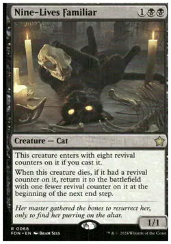 Foundations #66 Nine-Lives Familiar - Image 1