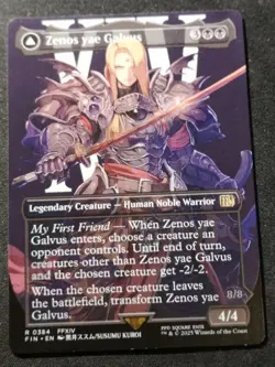 Zenos Yae Galvus - Borderless - FIN - MTG - EN - NM - 0384 - Image 1
