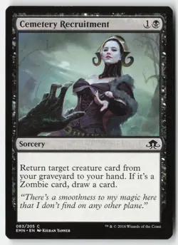 MTG - Cemetery Recruitment #83 - Regular - EMN Eldritch Moon - Image 1