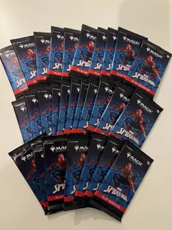 Magic The Gathering Spider-Man Booster Pack 26 Packs Factory Sealed - Image 1
