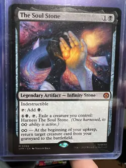 The Soul Stone Normal (Non-Foil) NM- Marvel's Spider-Man Magic the Gathering MTG - Image 1