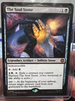 The Soul Stone Normal (Non-Foil) NM- Marvel's Spider-Man Magic the Gathering MTG - Image 2