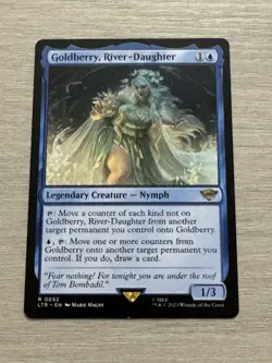 C5270 MAGIC MTG LORD OF THE RINGS GOLDBERRY, RIVER-DAUGHTER #0052 NM RARE - Image 1