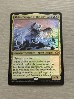 Shiko, Paragon of the Way Foil / Tarkir Dragonstorm - Magic the Gathering - Image 1