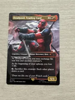 Deadpool, Trading Card MTG SLD 1753 Non-Foil UNplayed NM Marvel EDH Secret Lair - Image 1