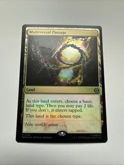 Marvel's Spider-Man Multiversal Passage #180 Foil MTG Magic the Gathering - Image 1