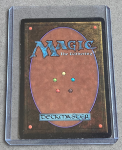 1993 vintage MAGIC THE GATHERING Lightning Bolt beta U CARD mtg - Image 2