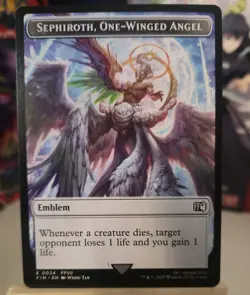Sephiroth, One-Winged Angel Emblem (TFIN) 24 - Image 1
