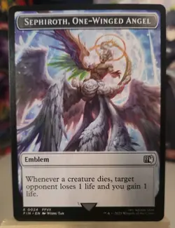 Sephiroth, One-Winged Angel Emblem (TFIN) 24 - Image 2