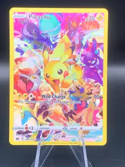 Pokemon 2023 Crown Zenith Pikachu Secret Rare #160/159 - NM [BLISS] - Image 1