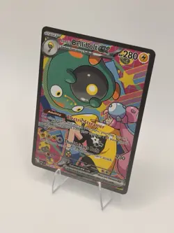 Pokemon Iono's Bellibolt ex 279/217 Special Illustration Rare Electric Holo EX - Image 3