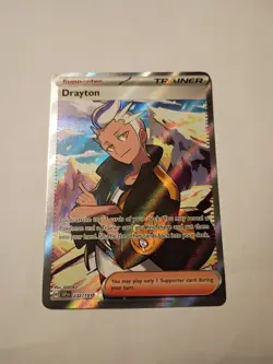 Drayton - 232/191 232/191 Pokemon Ultra Rare SV08: Surging Sparks Card NM - Image 1