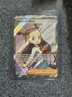 Pokemon TCG Jasmine's Gaze Full Art Holo Trainer Surging Sparks #233/191 NM 🔥 - Image 1