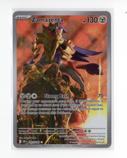 Zamazenta 201/182 Illustration Rare Pokemon SV10: Destined Rivals NM - Image 1