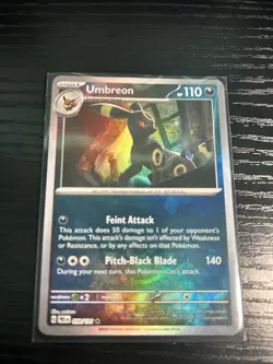 Pokemon Umbreon TCG Poke Ball Pattern, 059/131, Sv: Prismatic, Evolutions Holo - Image 1
