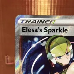 Elesa's Sparkle ⭐ 260/264 Holo Rare Ultra Fusion Strike 2021 Pokemon NM - Image 2