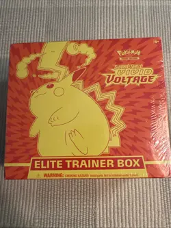 Pokemon TCG: Sword & Shield-Vivid Voltage Elite Trainer Box ETB Factory Sealed - Image 1