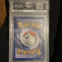 Pokemon TCG Team Rocket Meowth 1st Edition PSA 8 #62/82 2000 English - Image 2