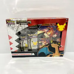 Lance's Charizard V Box - Celebrations 25th Anniversary Pokemon Sealed Box - Image 1