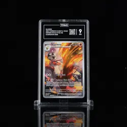 Blaziken 192/182 Pokemon Sv10: Destined Rivals Illustration Rare Holo TAG 9 MINT - Image 1