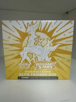 POKEMON CENTER Brilliant Stars Elite Trainer Box PKC ETB SEALED - Image 1